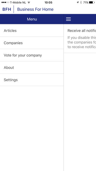 App Settings