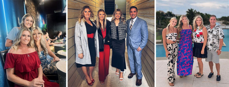 Ricky and Jessika Durant with family