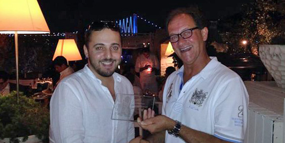 Enes Olgun and Ted Nuyten in Istanbul