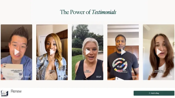 Partner.co - The power of testimonials